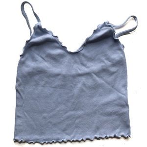 Light Blue Brandy Melville Tank Top